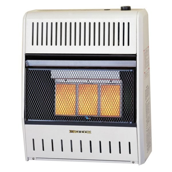 procom reconditioned dual fuel ventless infrared heater – 20,000 btu, t stat control – model# mnsd3tpa r procom reconditioned dual fuel ventless infrared heater – 20,000 btu, t stat control – model# mnsd3tpa r