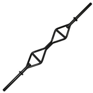 tgrip pro series single handle bar with solid olympic sleeves training kits – multi grip – functional training – football – swiss – neutral