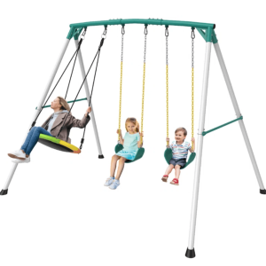 9.5′ heavy duty outdoor porch swing set