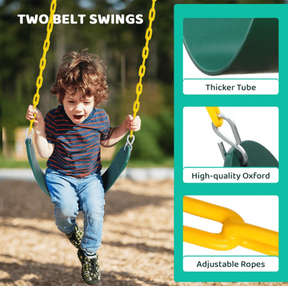 9.5′ heavy duty outdoor porch swing set 9.5′ heavy duty outdoor porch swing set