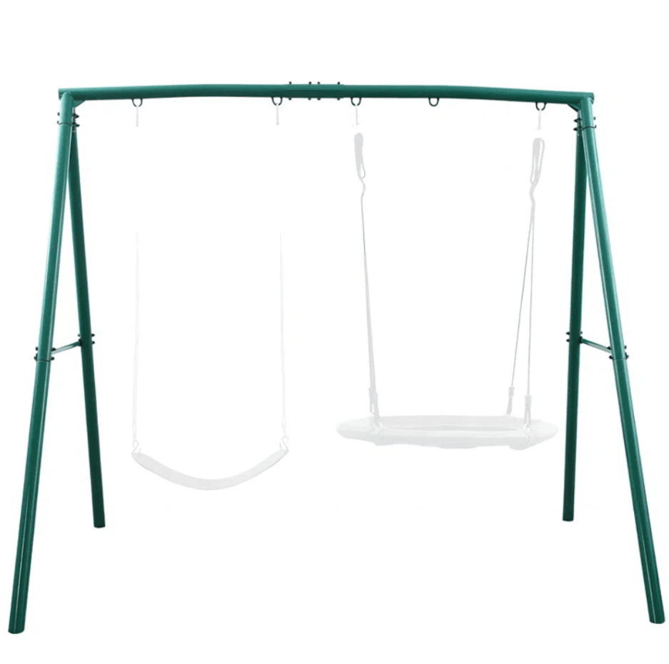 440lbs extra large metal swing frame with 5 hanging hooks, heavy duty a frame swing stand 440lbs extra large metal swing frame with 5 hanging hooks, heavy duty a frame swing stand