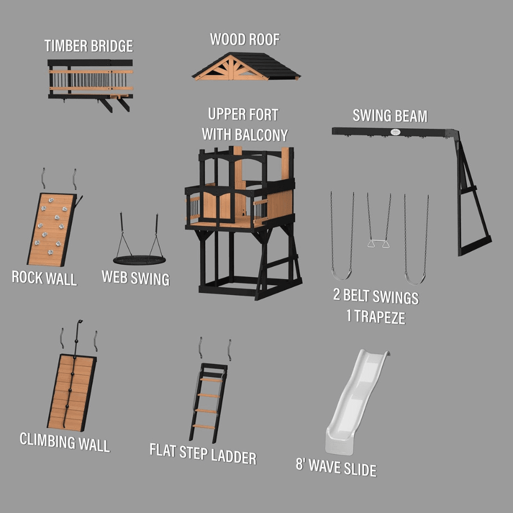 timber crossing swing set – adventure meets stunning design timber crossing swing set – adventure meets stunning design