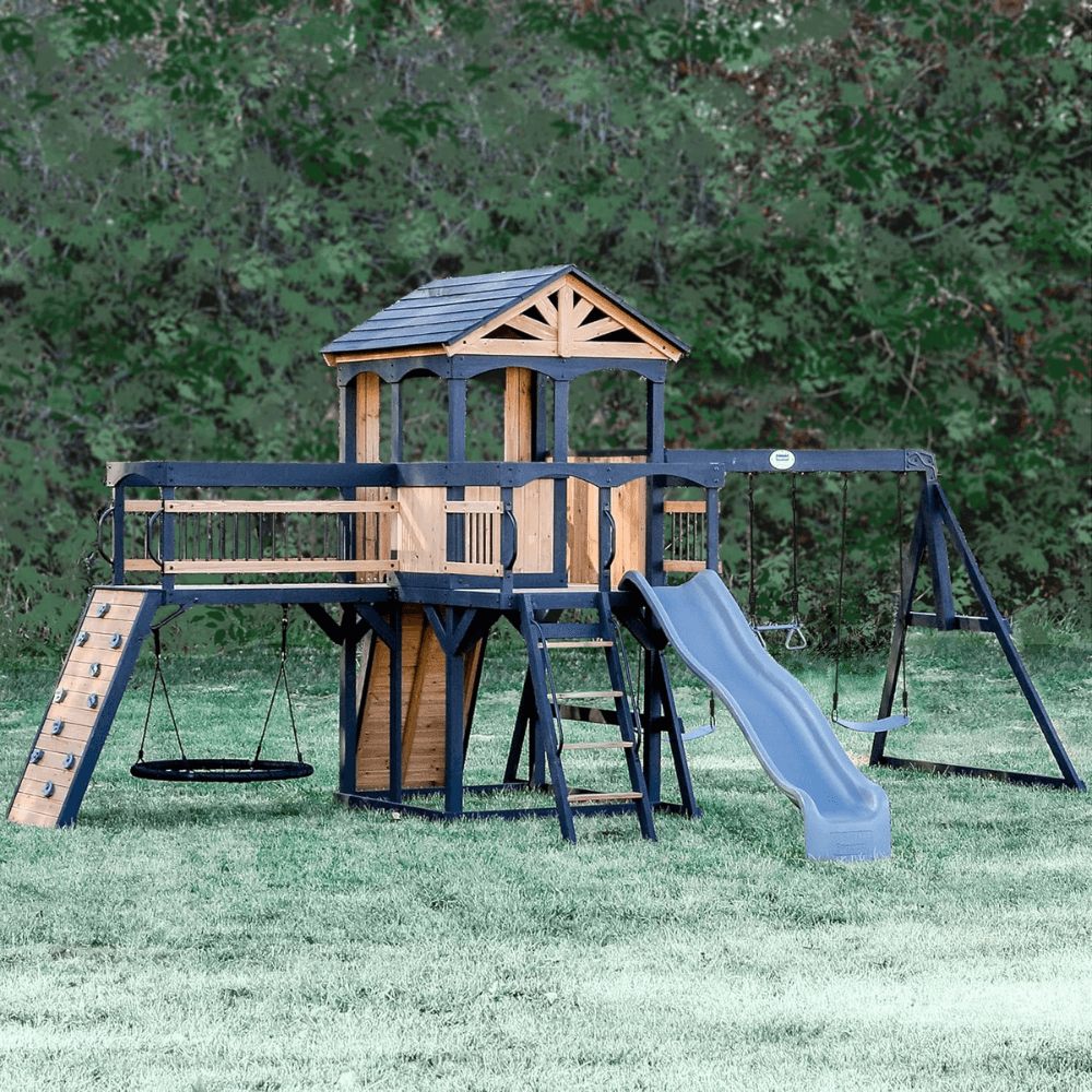 timber crossing swing set – adventure meets stunning design timber crossing swing set – adventure meets stunning design