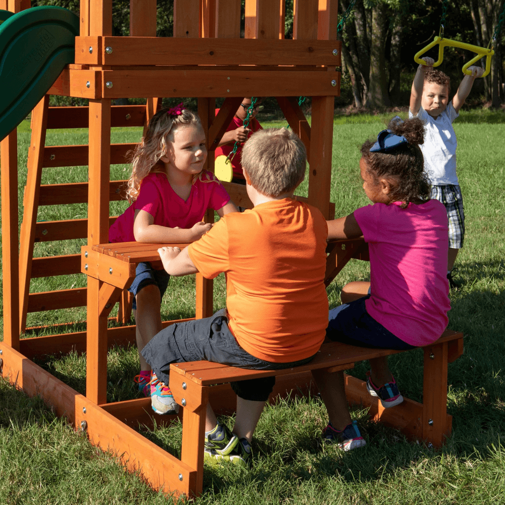 tucson swing set – big fun in a compact design tucson swing set – big fun in a compact design