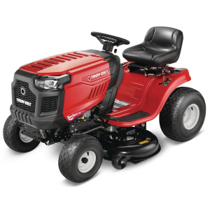 troy bilt bronco 42 – 42” 19hp briggs & stratton automatic drive gas riding lawn tractor