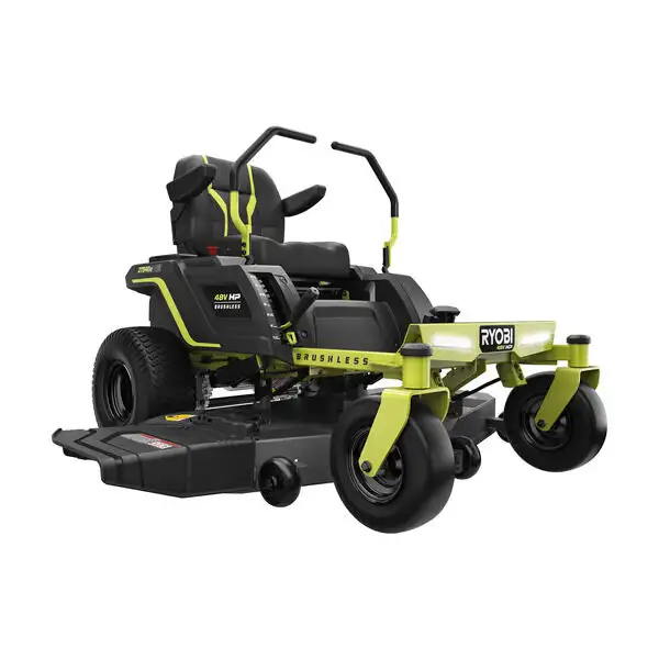 ryobi 48v hp brushless 54 inch 115 ah battery electric riding zero turn mower ryobi 48v hp brushless 54 inch 115 ah battery electric riding zero turn mower
