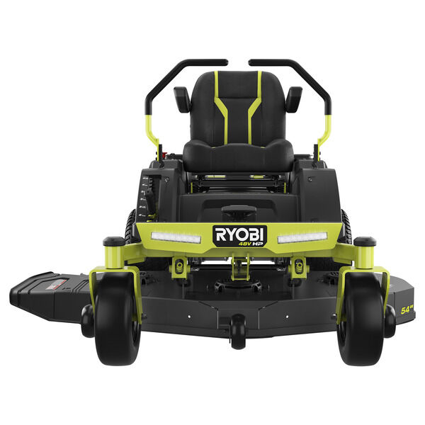 ryobi 48v hp brushless 54 inch 115 ah battery electric riding zero turn mower ryobi 48v hp brushless 54 inch 115 ah battery electric riding zero turn mower