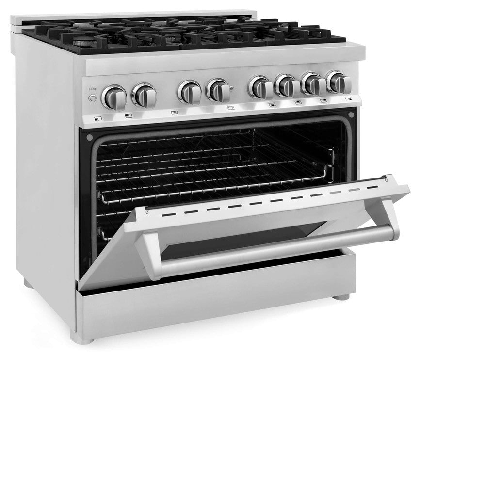 zline 36 in. professional dual fuel range – fingerprint resistant stainless steel zline 36 in. professional dual fuel range – fingerprint resistant stainless steel