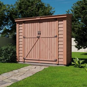 outdoor living today spacesaver 8×4 with double doors