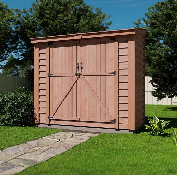 outdoor living today spacesaver 8×4 with double doors outdoor living today spacesaver 8×4 with double doors