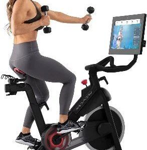 proform studio bike pro with hd touchscreen and 30 day ifit family membership