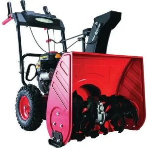 powersmart 26” 212cc two stage gas self propelled snow blower with electric starts