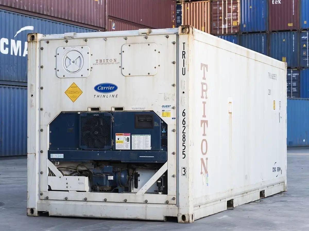 20ft refrigerated white shipping container 20ft refrigerated white shipping container