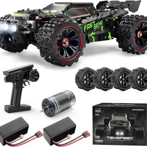 1/14 brushless rc car for adults, fast 50+ mph, 4×4 off road waterproof rc truck, electric high speed remote control car, extreme all terrain rc truggys