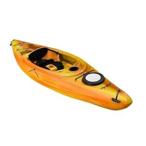 sun dolphin simcoe 10.4, sit in recreational kayaks with paddle, tequila sunrise