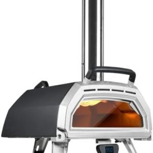 ooni karu 16 multi fuel outdoor pizza oven – wood and gas fired oven – outdoor cooking pizza oven – fire and stonebaked pizza ovens for authentic homemade pizzas – dual fuel pizza makers