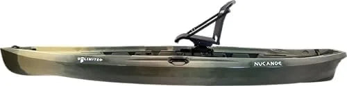 nucanoe unlimited sit on top fishing/hunting kayak (pivot pedal drive/eps trolling motor compatible) nucanoe unlimited sit on top fishing/hunting kayak (pivot pedal drive/eps trolling motor compatible)