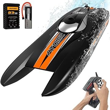volantexrc brushless remote control boat atomicx, 40mph 25.6″ high speed rc boats for adults volantexrc brushless remote control boat atomicx, 40mph 25.6″ high speed rc boats for adults