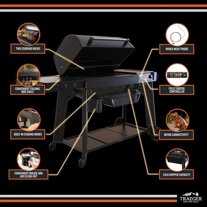 traeger woodridge pro pellet grills traeger woodridge pro pellet grills