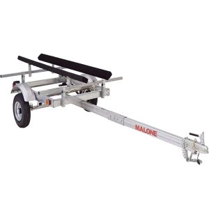 malone ecolight single kayak trailer package (1 set bunks)