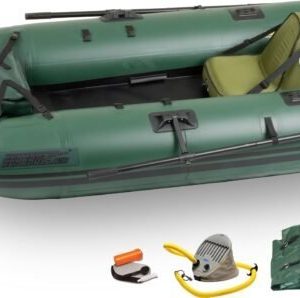 sea eagle 285 frameless pontoon boat inflatable fishing boat