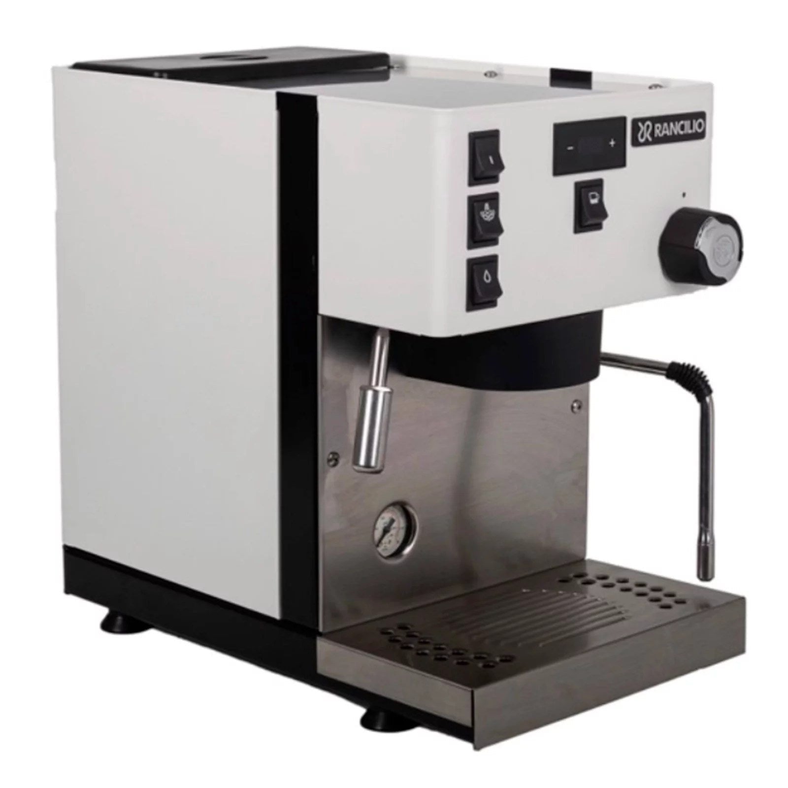 rancilio silvia pro x dual boiler espresso machine – white rancilio silvia pro x dual boiler espresso machine – white