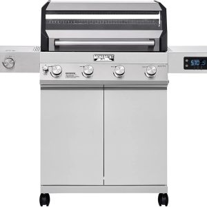 monument grills eminence 405 |tech stainless propane gas grills eminence 405 & cast iron cooking plate