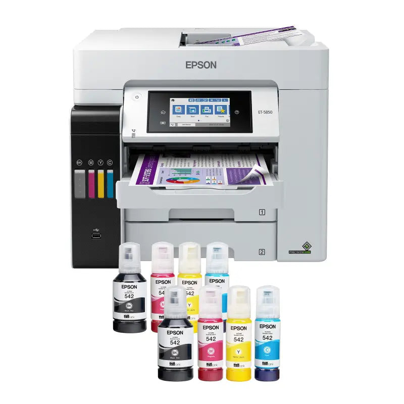 epson ecotank pro et 5850 color lasers epson ecotank pro et 5850 color lasers