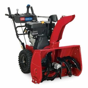 toro power max hd 1030 two stage electric start gas snow blowers