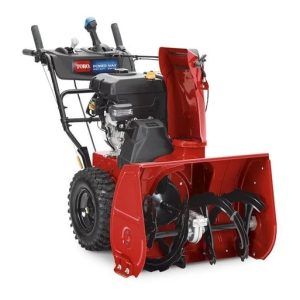 toro power max hd 828 oae 28″ two stage electric start gas snow blowers