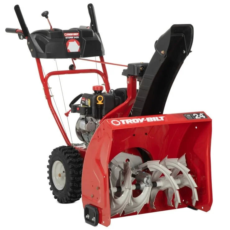troy bilt storm 24 in. two stage gas snow blowers troy bilt storm 24 in. two stage gas snow blowers