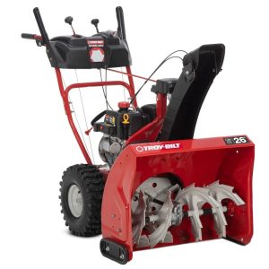 troy bilt storm 2600 26 in. 208 cc two stage gas snow blower with electric starts